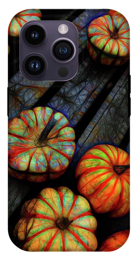 Colorful Fall Gourds - Phone Case