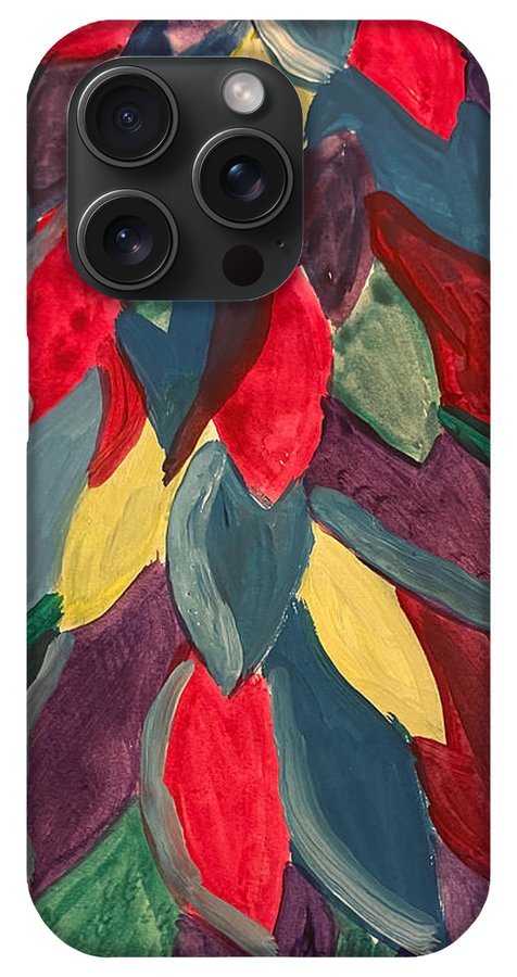 Colorful Leaves Watercolor - Phone Case