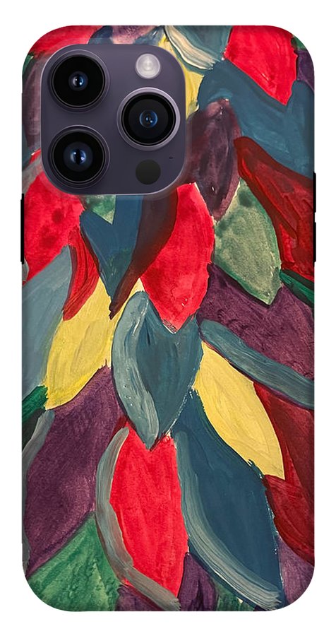 Colorful Leaves Watercolor - Phone Case