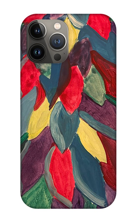 Colorful Leaves Watercolor - Phone Case