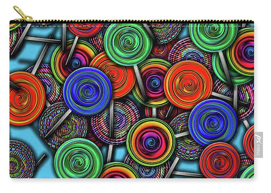 Colorful Lolipops - Carry-All Pouch