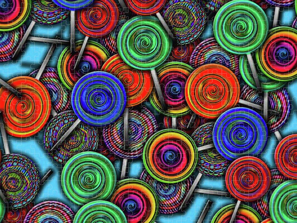 Colorful Lolipops - Puzzle
