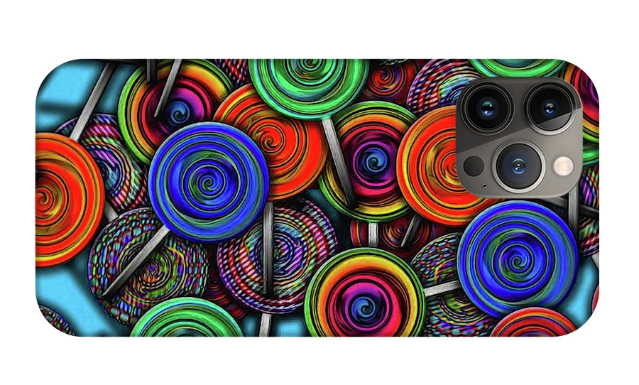 Colorful Lolipops - Phone Case