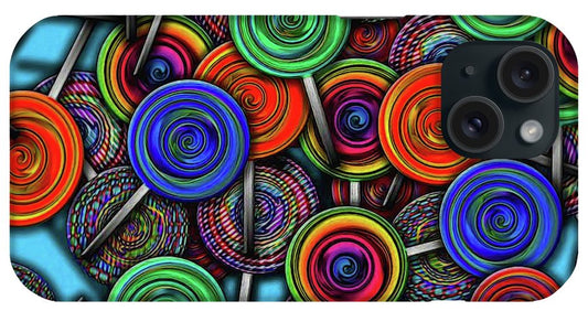 Colorful Lolipops - Phone Case