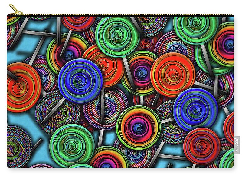 Colorful Lolipops - Carry-All Pouch