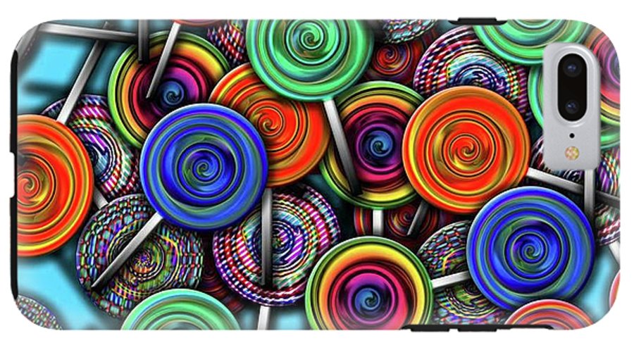 Colorful Lollipops - Phone Case
