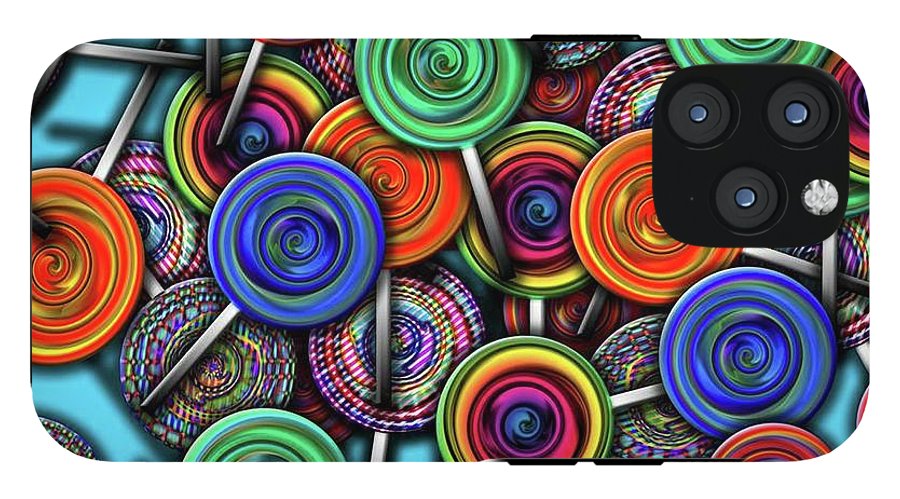 Colorful Lollipops - Phone Case