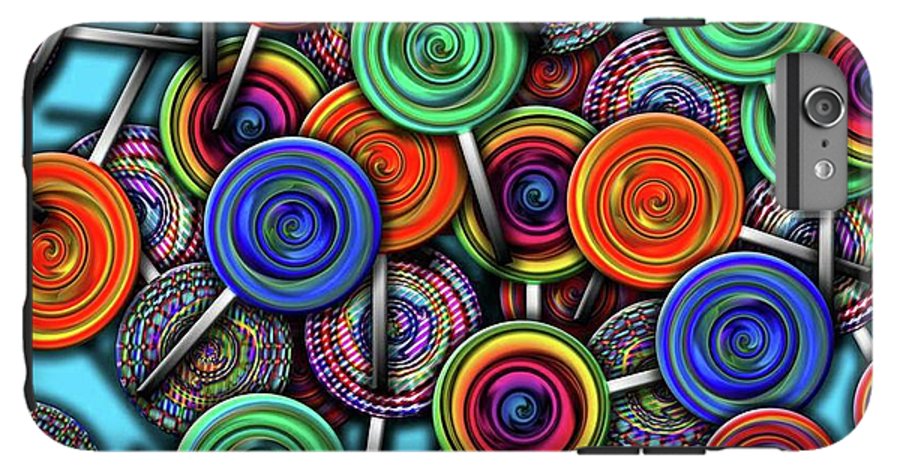 Colorful Lollipops - Phone Case