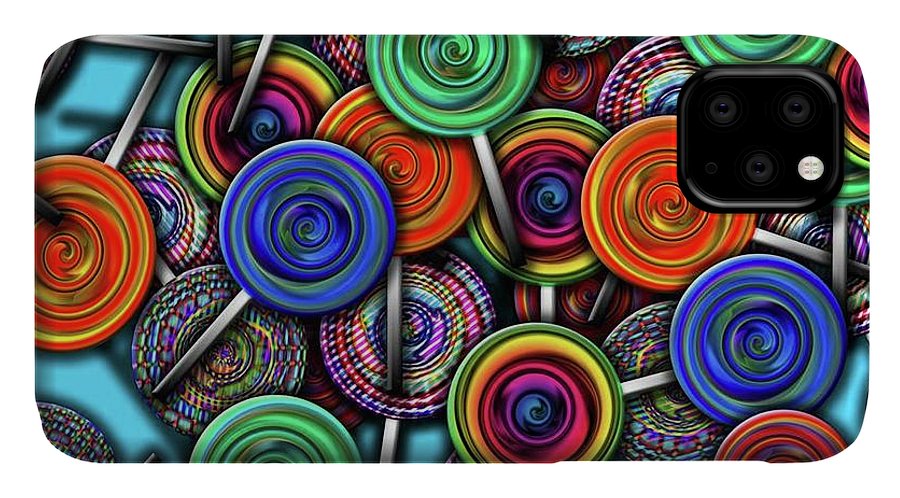 Colorful Lollipops - Phone Case