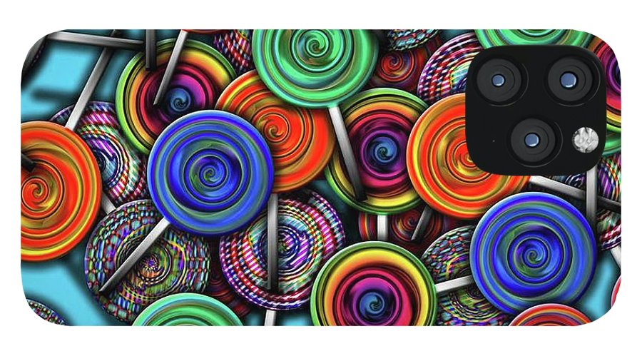 Colorful Lollipops - Phone Case