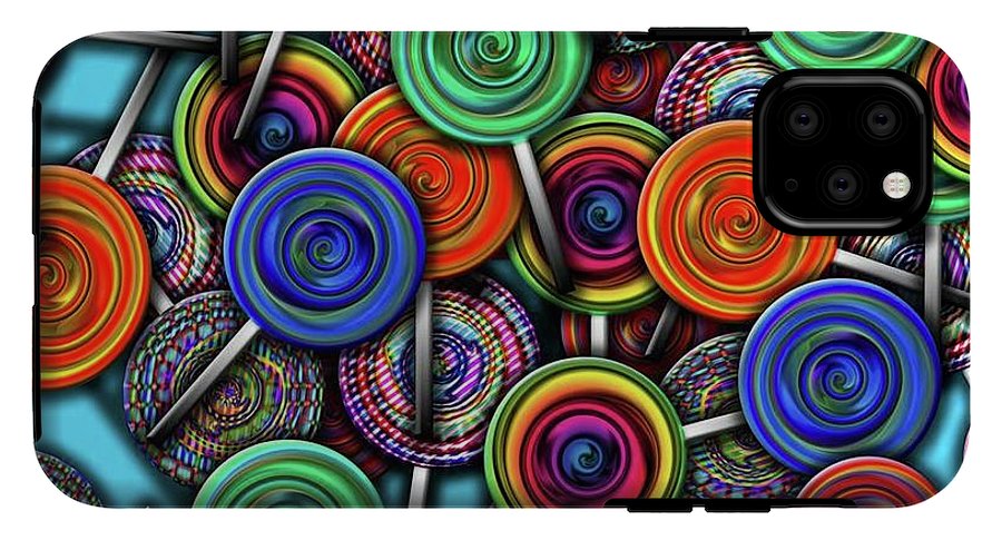 Colorful Lollipops - Phone Case