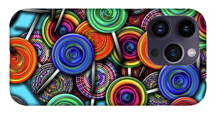 Colorful Lollipops - Phone Case