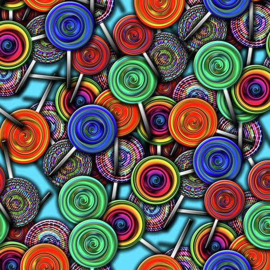 Colorful Lollipops - Art Print