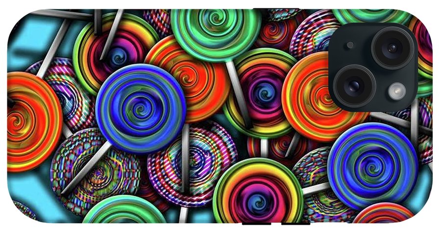 Colorful Lollipops - Phone Case