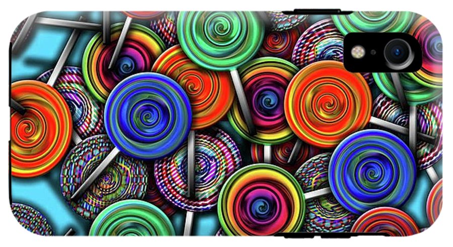 Colorful Lollipops - Phone Case