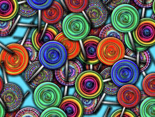 Colorful Lollipops - Puzzle