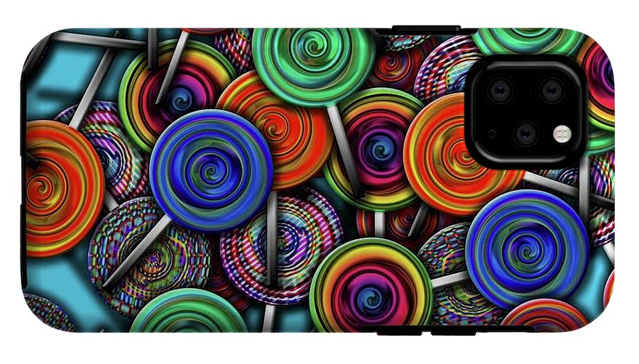 Colorful Lollipops - Phone Case
