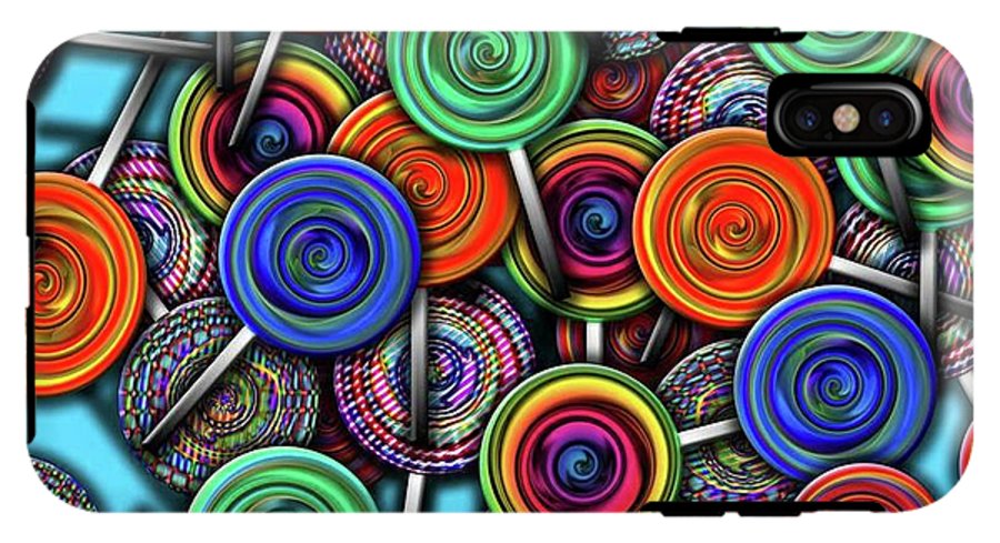Colorful Lollipops - Phone Case