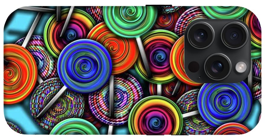 Colorful Lollipops - Phone Case