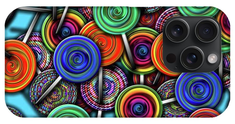 Colorful Lollipops - Phone Case