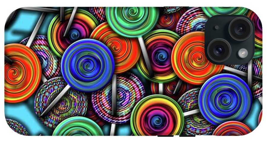 Colorful Lollipops - Phone Case