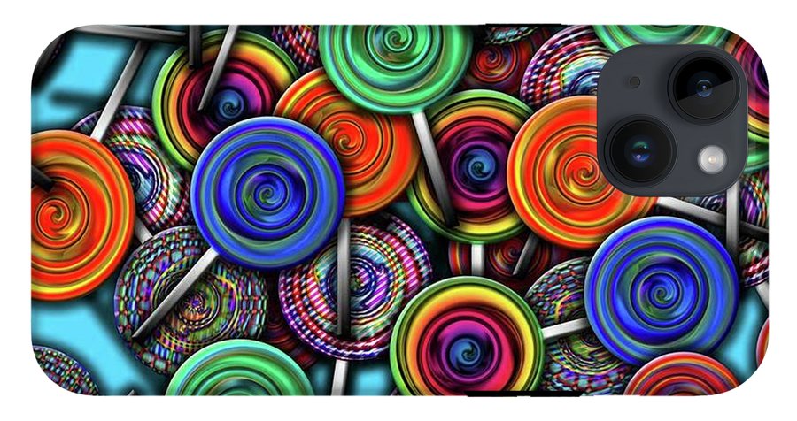 Colorful Lollipops - Phone Case