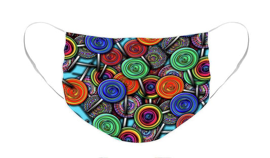 Colorful Lollipops - Face Mask