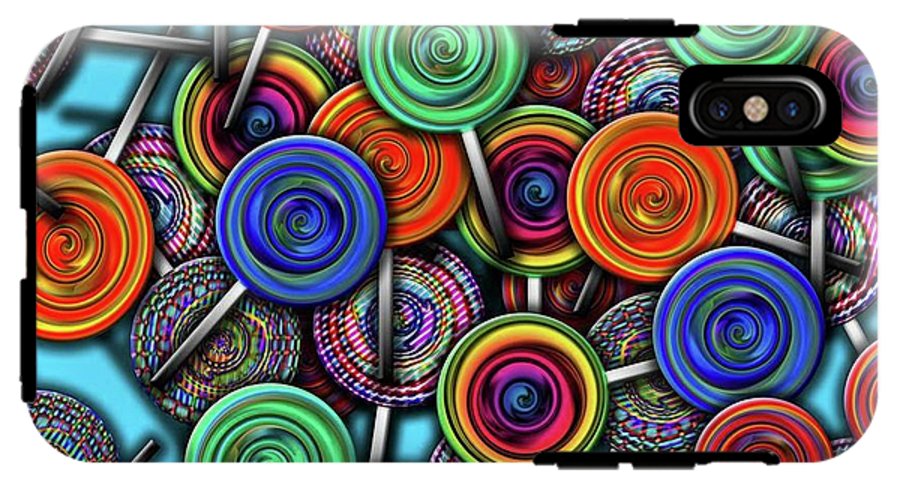 Colorful Lollipops - Phone Case