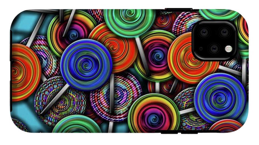 Colorful Lollipops - Phone Case