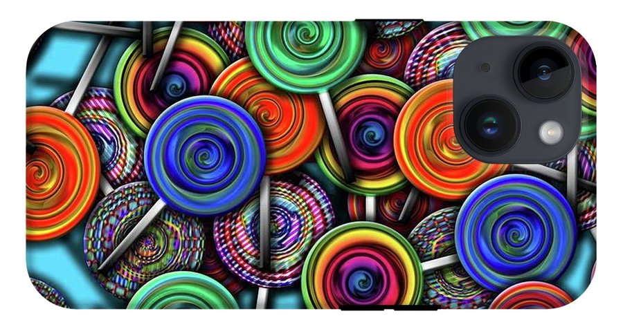 Colorful Lollipops - Phone Case