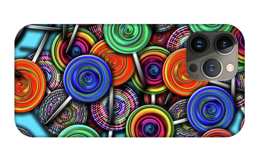 Colorful Lollipops - Phone Case