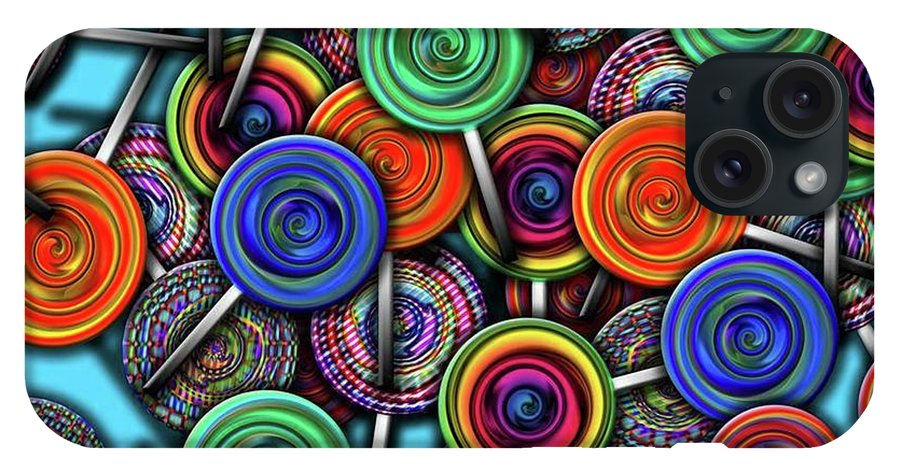 Colorful Lollipops - Phone Case