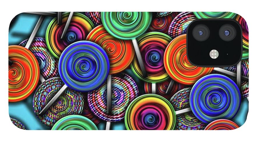 Colorful Lollipops - Phone Case