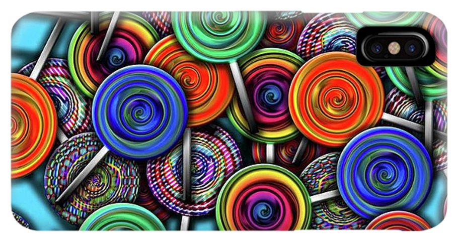 Colorful Lollipops - Phone Case