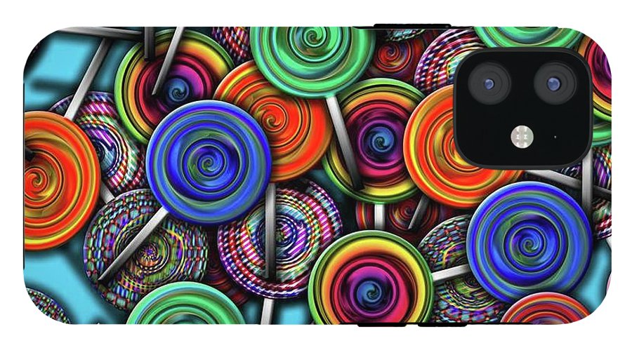 Colorful Lollipops - Phone Case