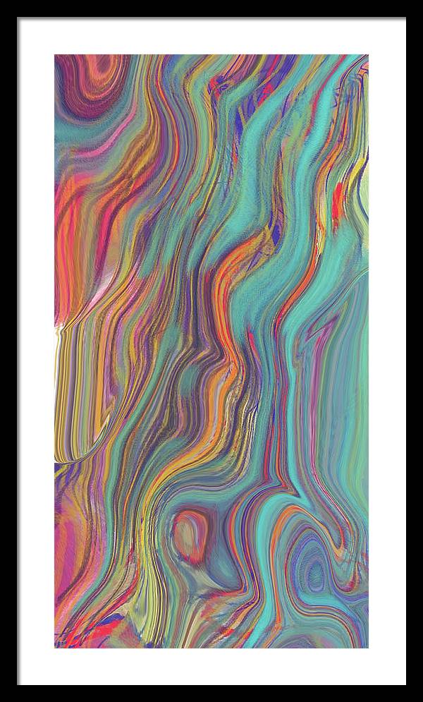 Colorful Sketch - Framed Print