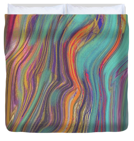 Colorful Sketch - Duvet Cover