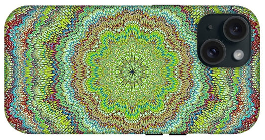 Cool Marbled Kaleidoscope - Phone Case