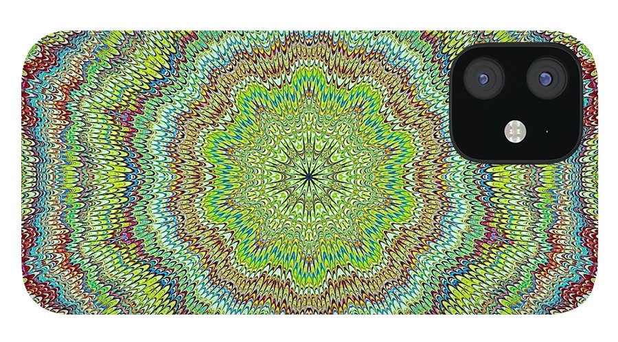 Cool Marbled Kaleidoscope - Phone Case