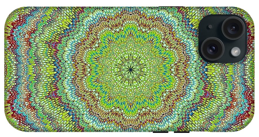 Cool Marbled Kaleidoscope - Phone Case