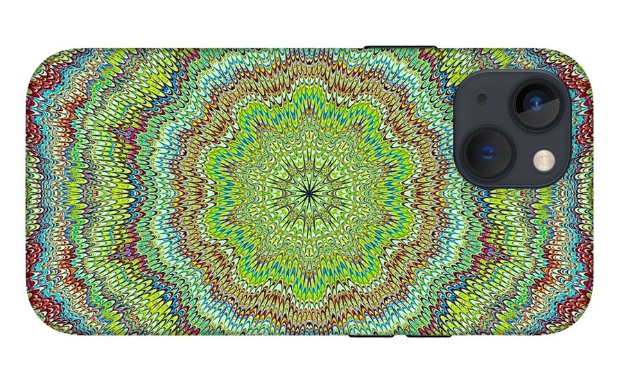 Cool Marbled Kaleidoscope - Phone Case