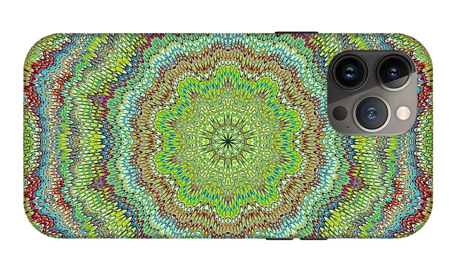 Cool Marbled Kaleidoscope - Phone Case