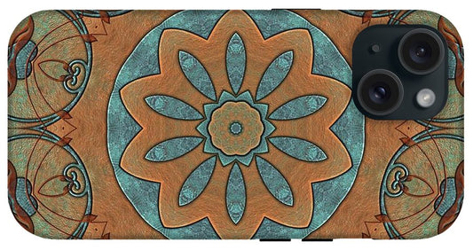 Copper Patina Kaleidoscope - Phone Case