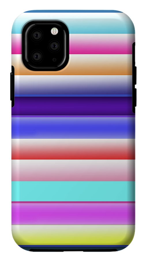 Cotton Candy Stripes - Phone Case