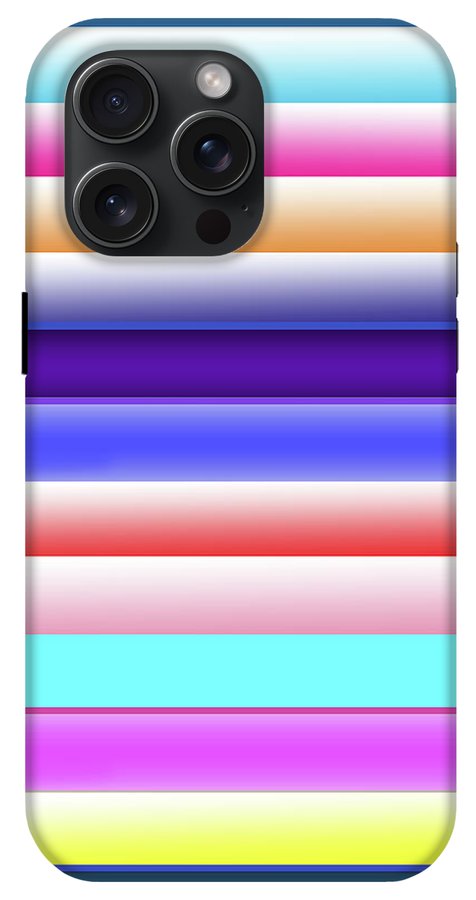 Cotton Candy Stripes - Phone Case