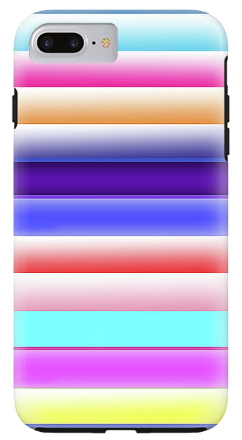 Cotton Candy Stripes - Phone Case