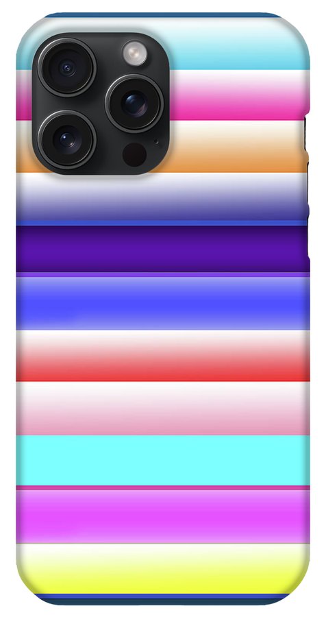 Cotton Candy Stripes - Phone Case