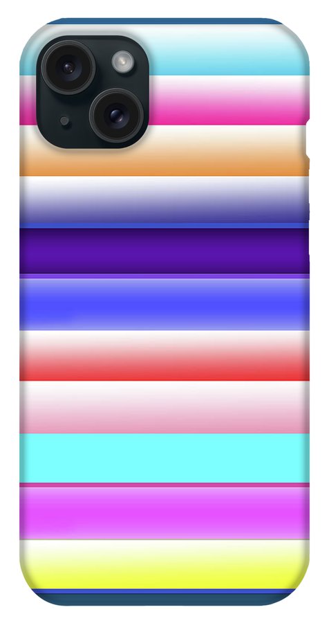Cotton Candy Stripes - Phone Case