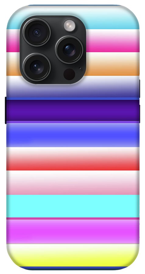 Cotton Candy Stripes - Phone Case