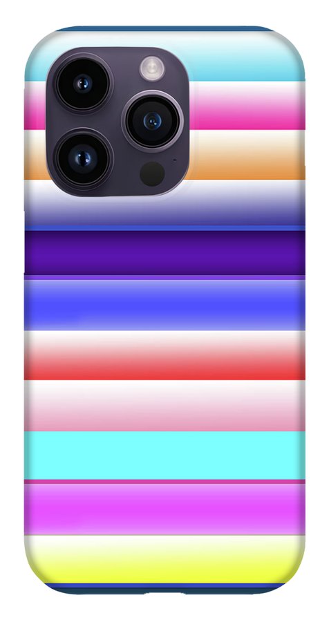 Cotton Candy Stripes - Phone Case